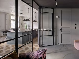 LAUBOVA ◾Vinohradský byt pro mladou rodinu vznikl spojením dvou menších bytových jednotek. Celkovou atmosféru prostoru...